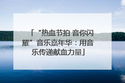 “热血节拍 音你闪耀”音乐嘉年华：用音乐传递献血力量
