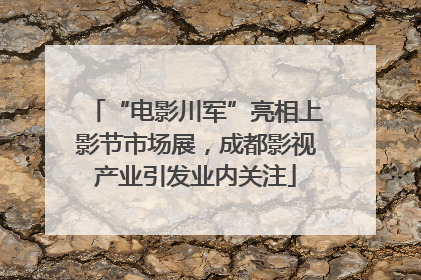 “电影川军”亮相上影节市场展，成都影视产业引发业内关注