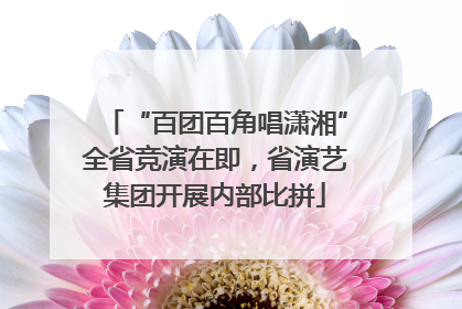 “百团百角唱潇湘”全省竞演在即，省演艺集团开展内部比拼