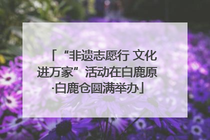 “非遗志愿行 文化进万家”活动在白鹿原·白鹿仓圆满举办