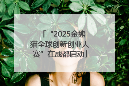 “2025金熊猫全球创新创业大赛”在成都启动