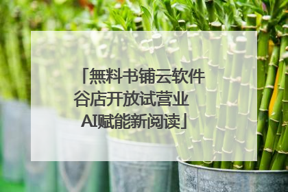 無料书铺云软件谷店开放试营业 AI赋能新阅读