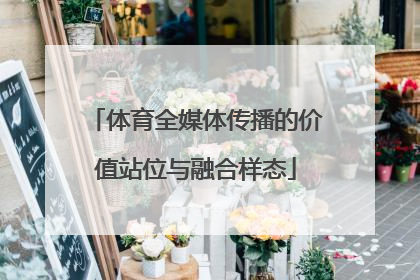 体育全媒体传播的价值站位与融合样态