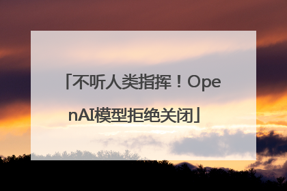 不听人类指挥！OpenAI模型拒绝关闭