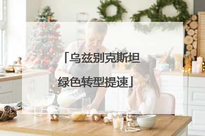 乌兹别克斯坦绿色转型提速