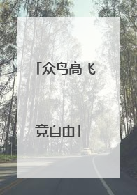 众鸟高飞竞自由