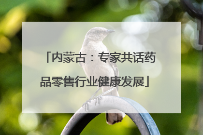 内蒙古：专家共话药品零售行业健康发展