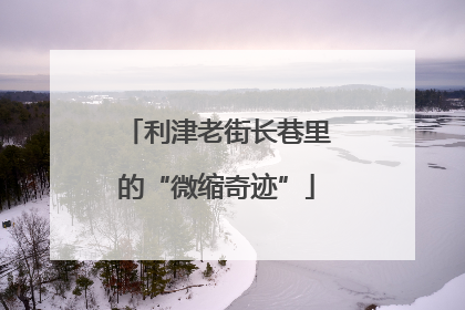 利津老街长巷里的“微缩奇迹”