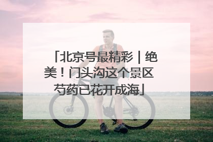 北京号最精彩｜绝美！门头沟这个景区芍药已花开成海