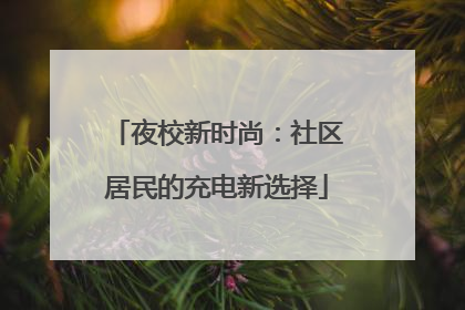 夜校新时尚：社区居民的充电新选择