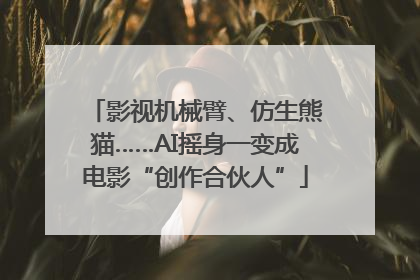 影视机械臂、仿生熊猫……AI摇身一变成电影“创作合伙人”