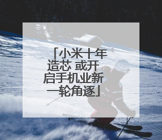 小米十年造芯 或开启手机业新一轮角逐