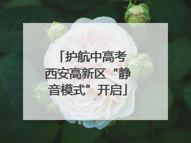护航中高考 西安高新区“静音模式”开启