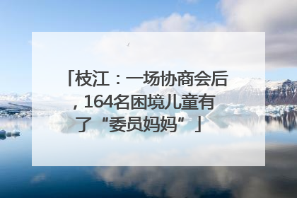 枝江：一场协商会后，164名困境儿童有了“委员妈妈”