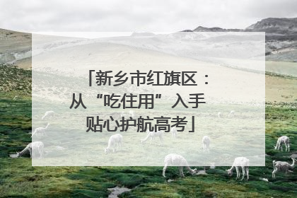 新乡市红旗区：从“吃住用”入手 贴心护航高考