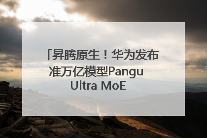 昇腾原生！华为发布准万亿模型Pangu Ultra MoE模型架构和训练细节