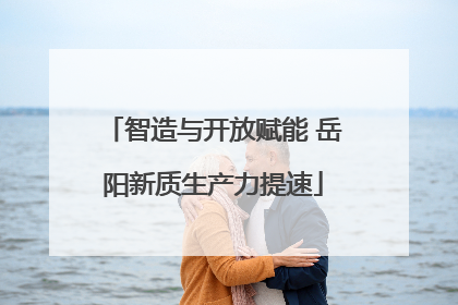 智造与开放赋能 岳阳新质生产力提速