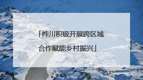 桦川积极开展跨区域合作赋能乡村振兴