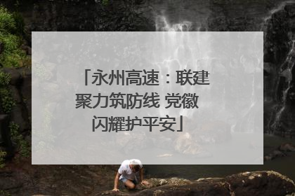 永州高速：联建聚力筑防线 党徽闪耀护平安