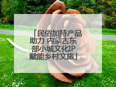 民俗加持产品助力 内蒙古东部小城文化IP赋能乡村文旅
