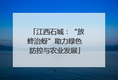 江西石城：“放蜂治蚜”助力绿色防控与农业发展