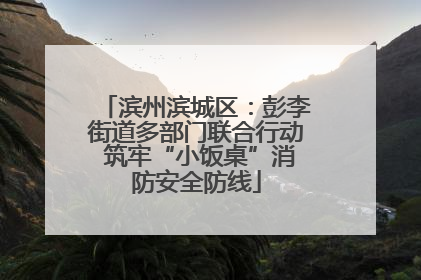 滨州滨城区：彭李街道多部门联合行动 筑牢“小饭桌”消防安全防线