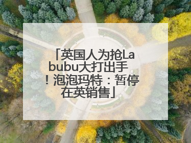 英国人为抢Labubu大打出手！泡泡玛特：暂停在英销售