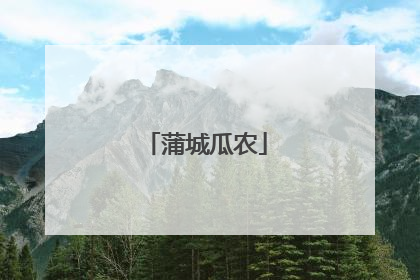 蒲城瓜农