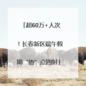 超60万+人次！长春新区端午假期“热”点四射