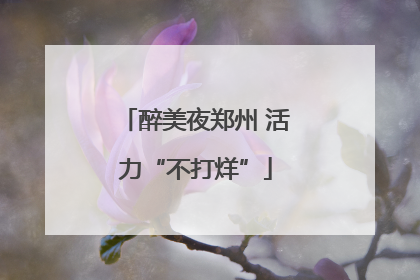 醉美夜郑州 活力“不打烊”