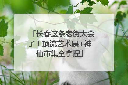 长春这条老街太会了！顶流艺术展+神仙市集全拿捏