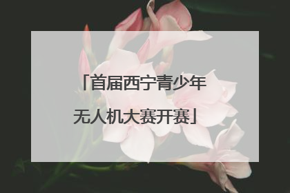 首届西宁青少年无人机大赛开赛