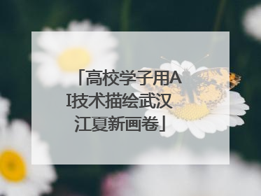 高校学子用AI技术描绘武汉江夏新画卷