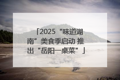 2025“味道湖南”美食季启动 推出“岳阳一桌菜”