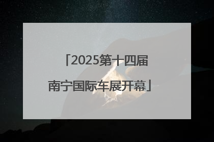 2025第十四届南宁国际车展开幕